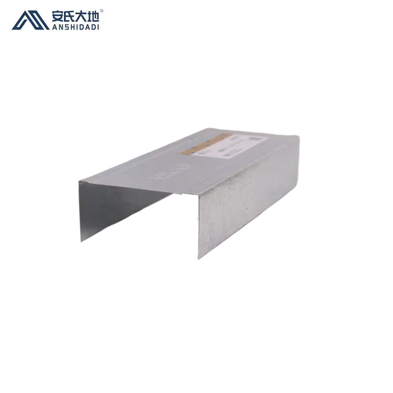 Galvanized Steel Keel Profile Gypsum Ceiling Metal Stud Metal Furring Channel For Drywall