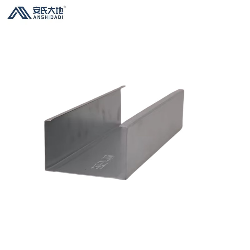 Galvanized Steel Keel Profile Gypsum Ceiling Metal Stud Metal Furring Channel For Drywall